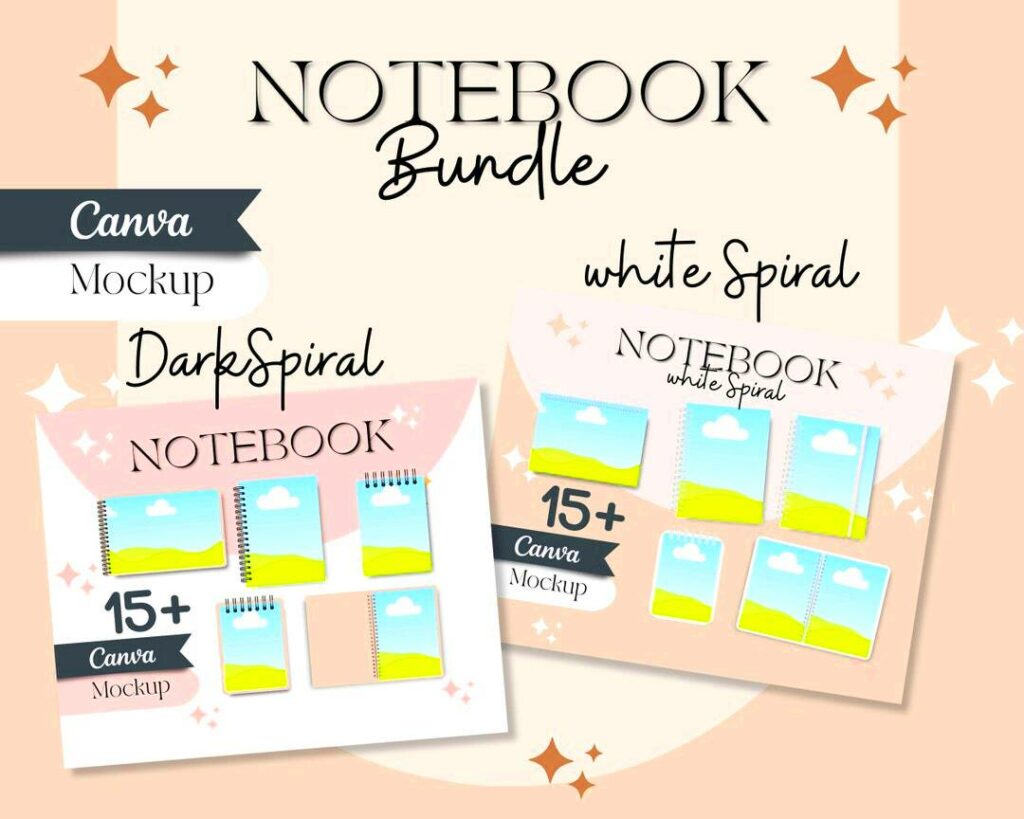 Design Notebooks Using Canva Notebook Template