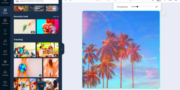 Create Transparent Images With Canva