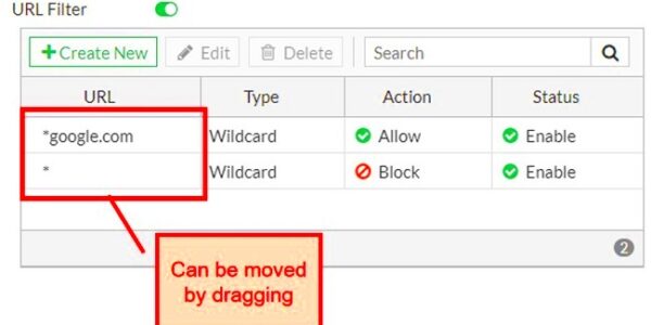 FortiGate Understand the basic settings of the Web filter function