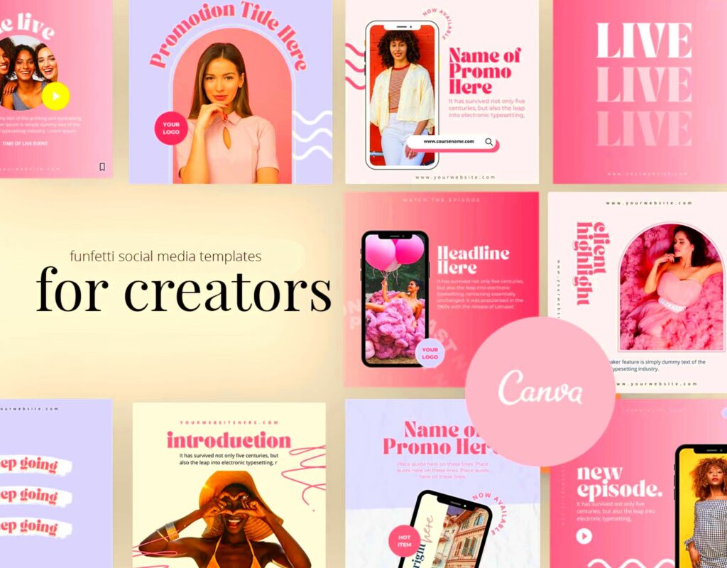 Design Aesthetic Templates Using Canva