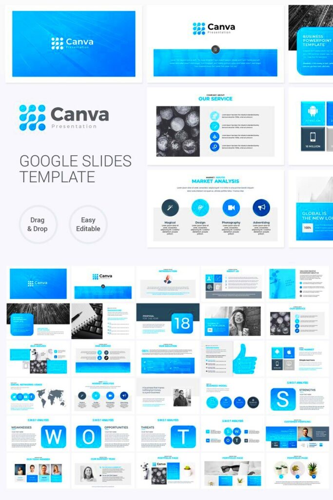 Canva Creative Multipurpose Google Slides Presentation  Etsy