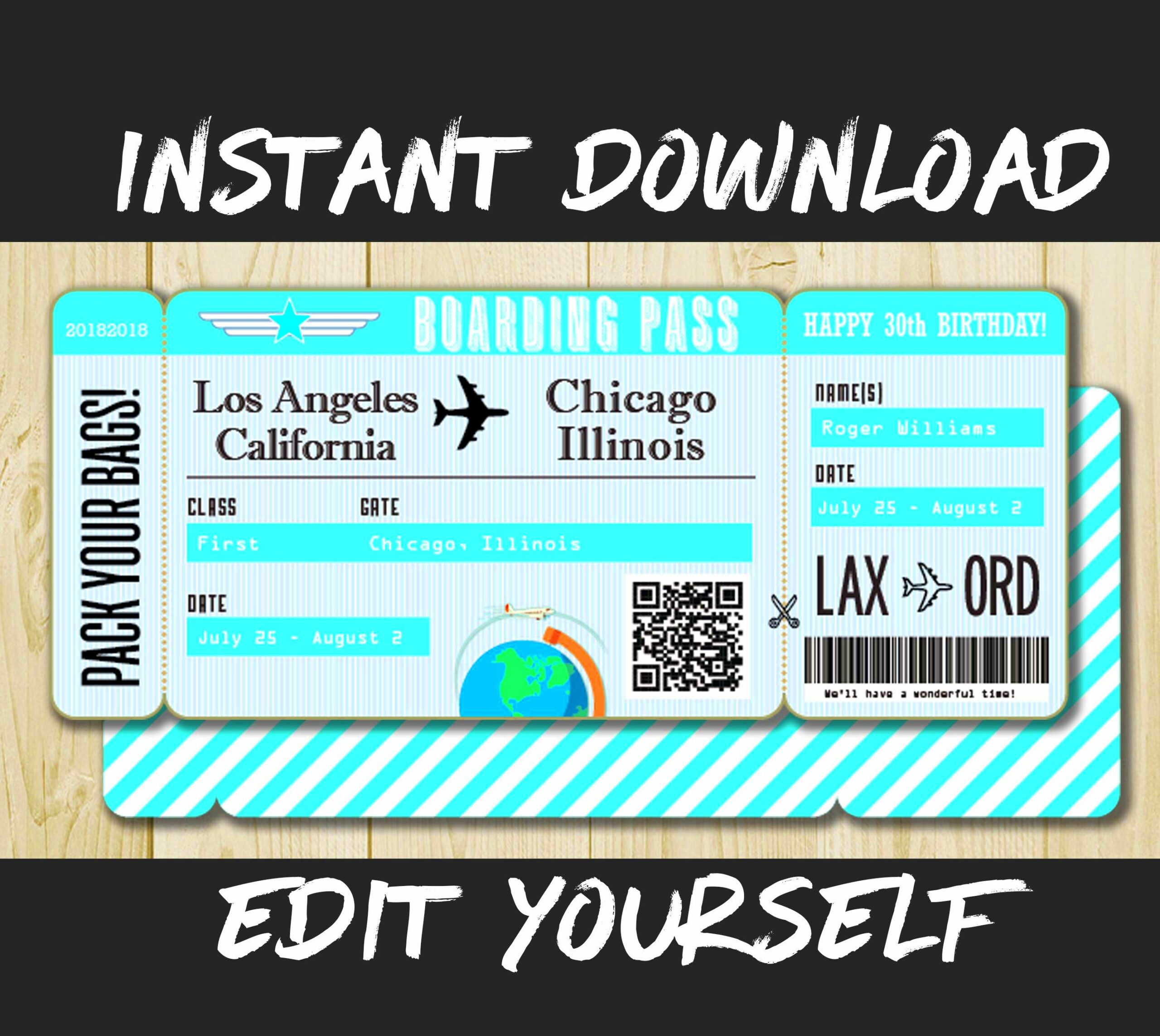 Printable Fake Plane Ticket Confirmation Web Check Out Our Printable