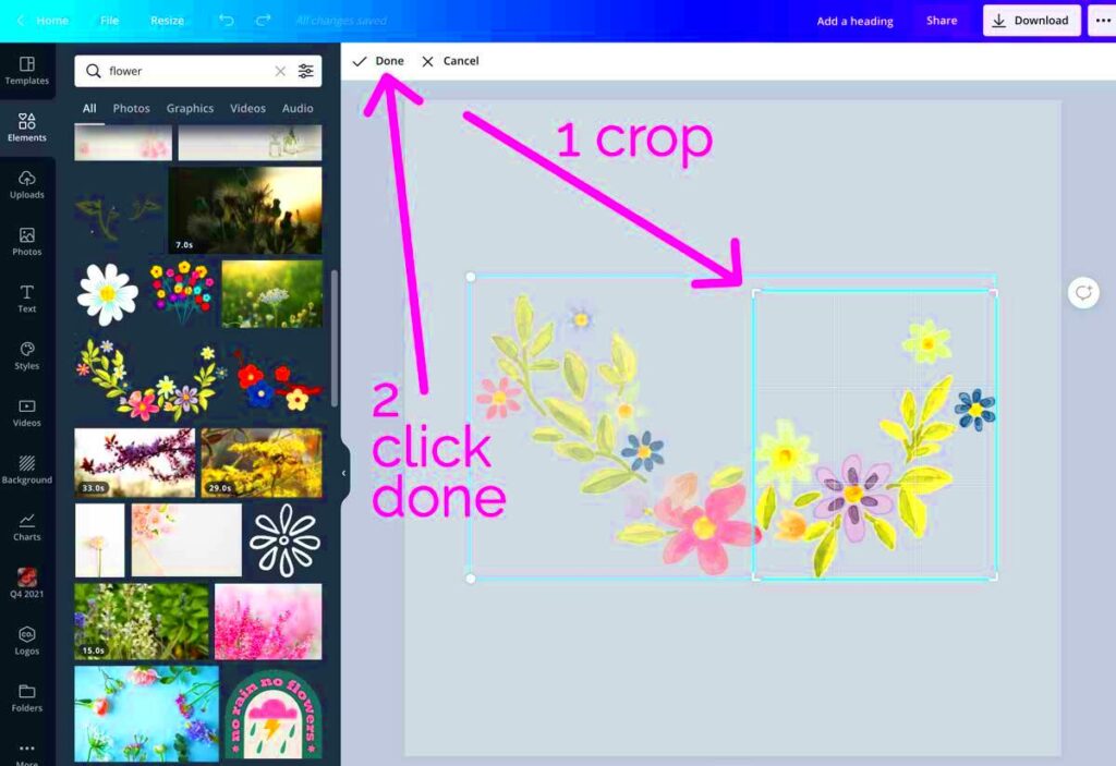 How to Crop in Canva for Picture Perfect Results  LouiseM