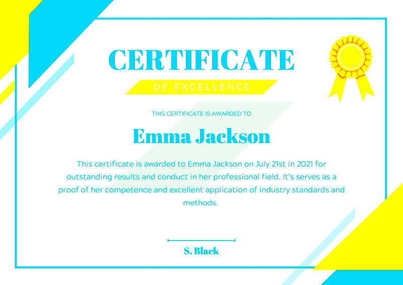 Canva Certificate Templates