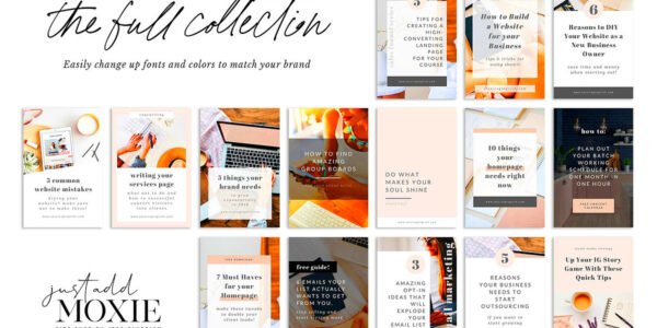 Avery Pinterest Bundle for Canva  Creative Canva Templates  Creative