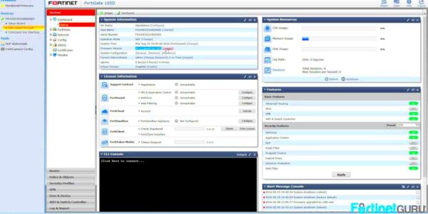 How To Upgrade Your FortiGate Firmware  YouTube