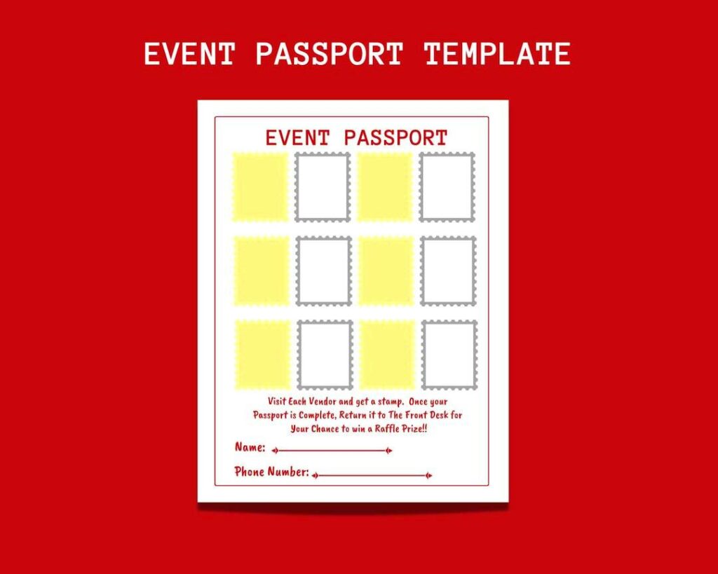 Design Passports with Canva Passport Template