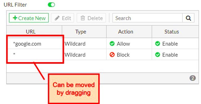 FortiGate Understand the basic settings of the Web filter function