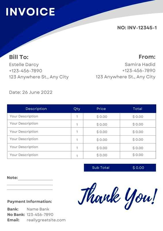 Design Professional Receipts Using Canva Receipt Template