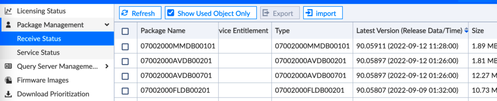 Network Management with Fortiguard Downloader