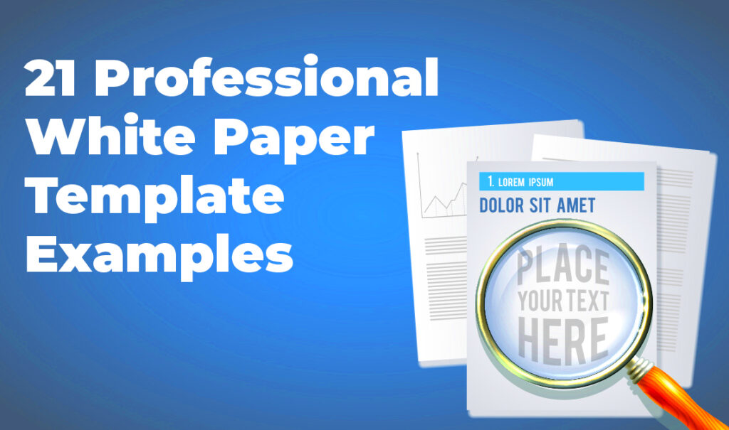 21 Professional White Paper Template Examples