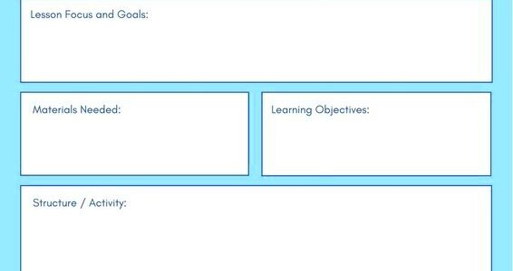 Lesson plan templates you can customize for free  Canva