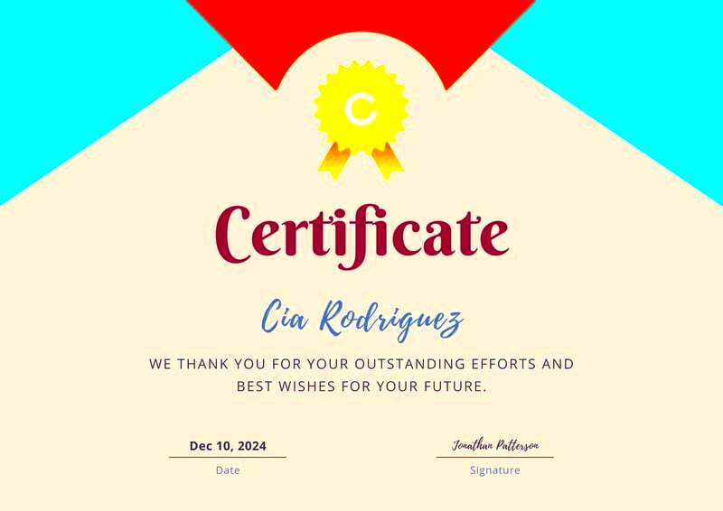 Design Certificates Using Canva Certificate Template