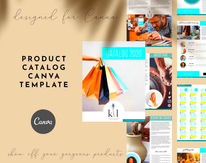 Create Product Catalogs with Canva Catalog Template