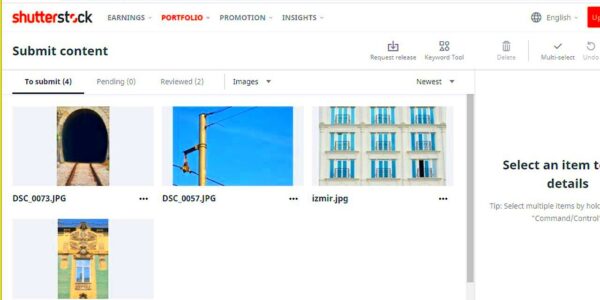 Shutterstock How to Put Description and Keywords on the Photos  YouTube