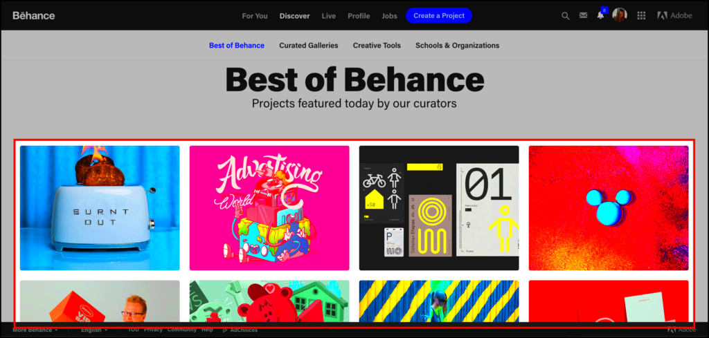 Cara Download Di Behance  Materi Belajar Online