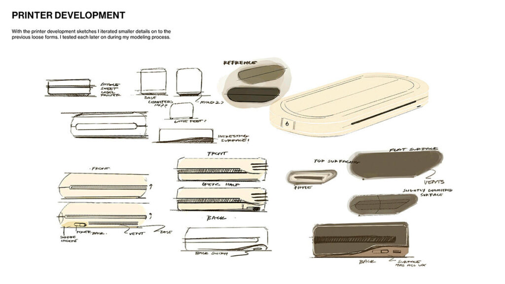 Behance project rearranging guide