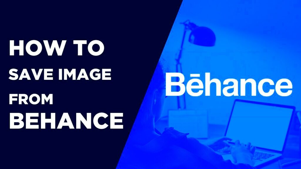 Saving images from Behance tutorial