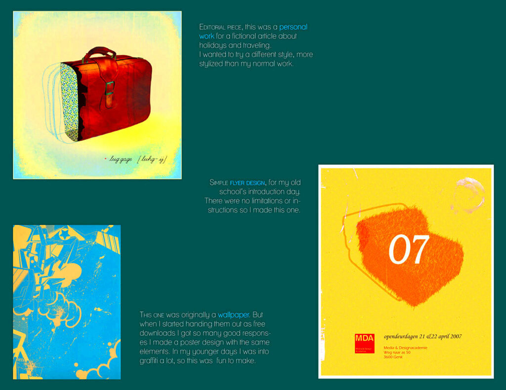 Uploading PDF portfolio on Behance
