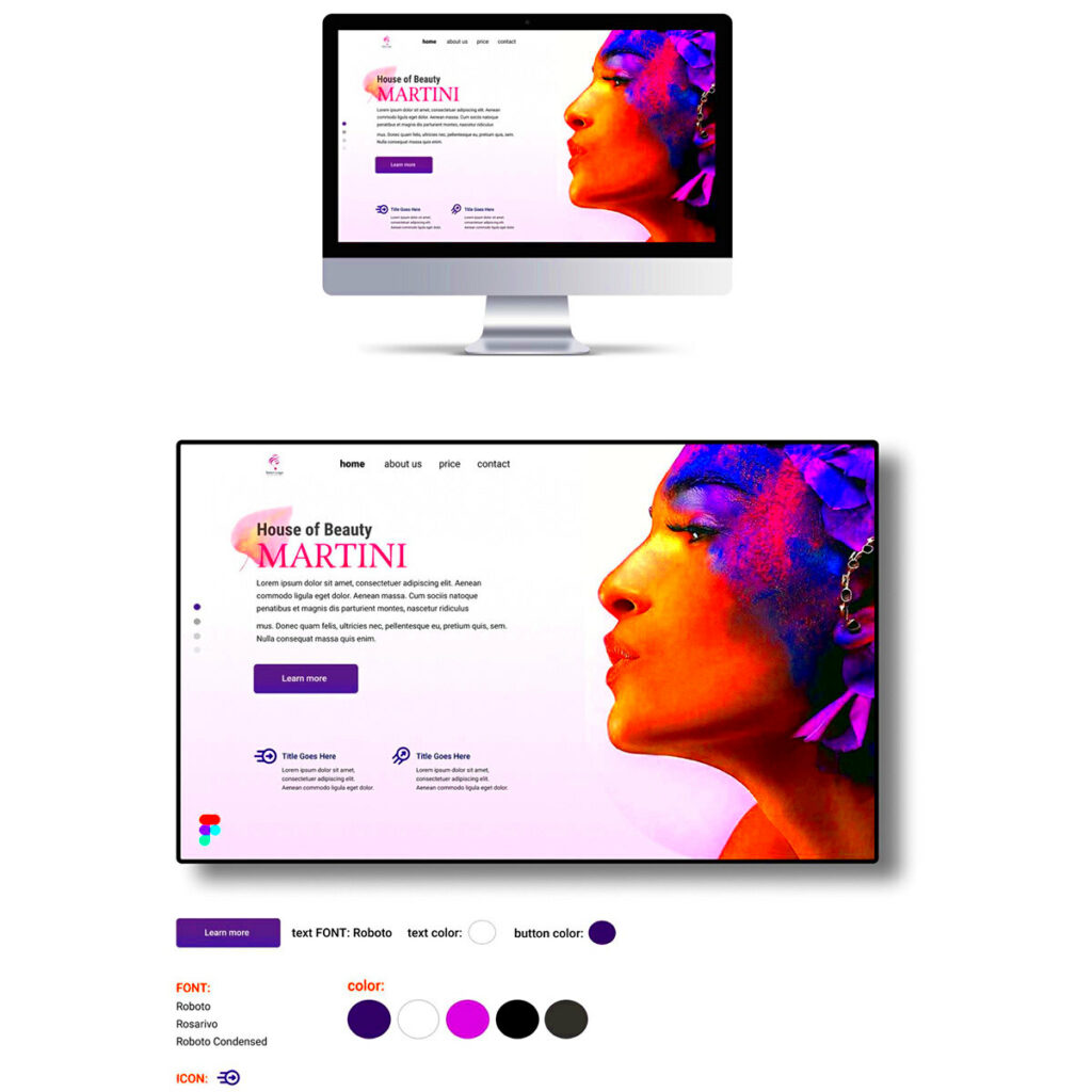 Promoting work on Behance