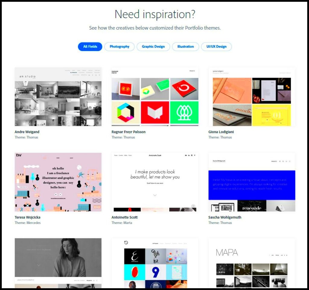 Behance portfolio creation tips