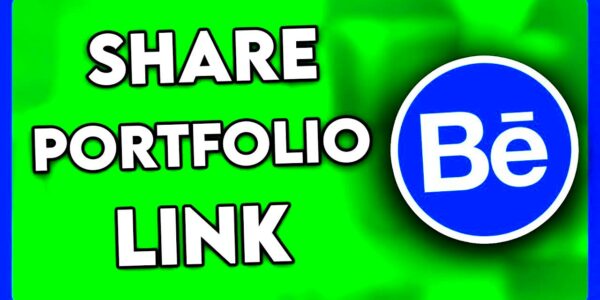 How to Share Behance Portfolio Link 2024  YouTube