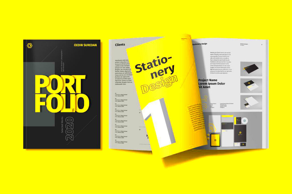 Behance graphic design portfolio